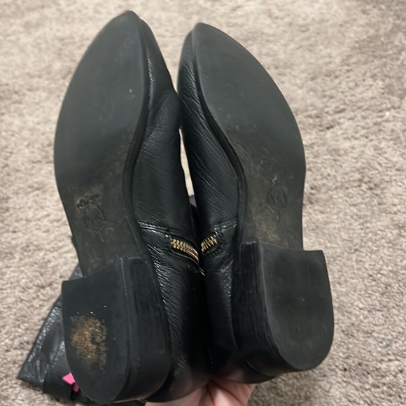 Michael Kors Black Leather Riding Boots - Picture 8 of 8